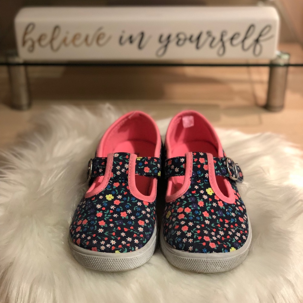 Carter’s girls floral shoes